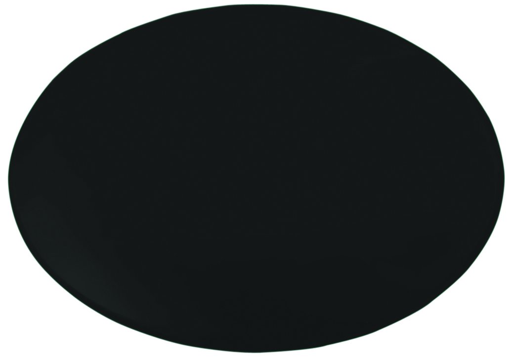 Dycem 50-1596BLK Non-Slip Circular Pad, 7-1/2 Diameter, Black