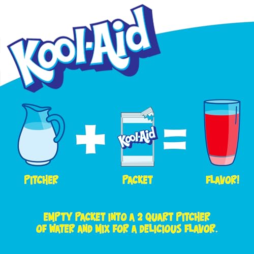 Image of Kool-Aid Powdered Soft Drink Mix, 192 ct, Mixed Berry, 0.22 oz Pkts