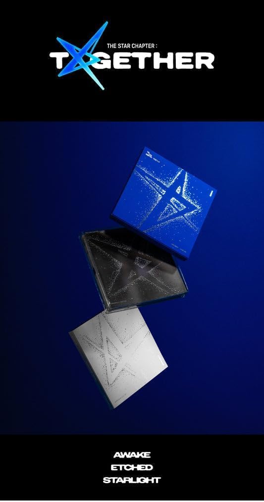 TXT [TOMORROW X TOGETHER] THE STAR CHAPTER : TOGETHER [Standard ver.] 4th album (3 ALL SET)