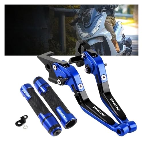 Palancas plegables ajustables para Honda PCX160 diseño superior 3