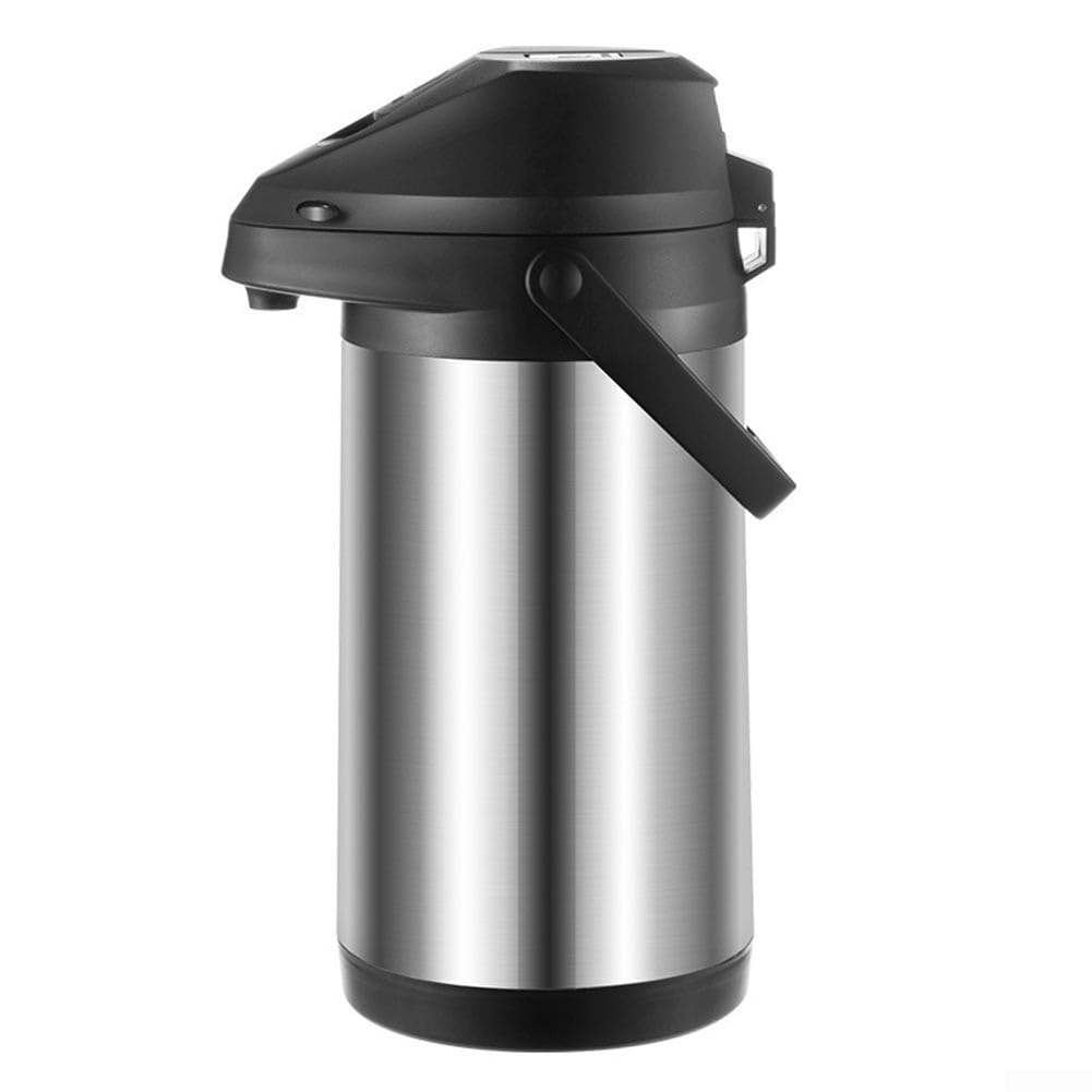 Pump Action Kaffeespender 1 9L Isolierter Edelstahl für bequemes Servieren von Getränken (1,9 Liter)