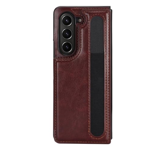 Étui Galaxy Z Fold 5 résolvant la perte de stylet avec porte-carte