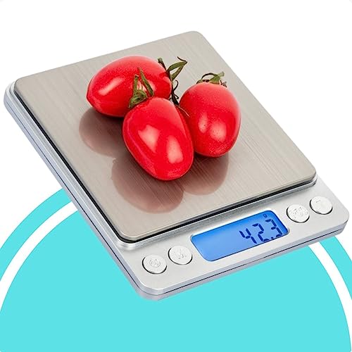 Mini Balança Digital De Cozinha Alta Precisão 0,1g Até 2000g