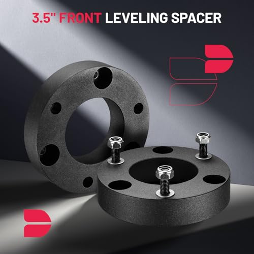 Image of BDFHYK 3.5 inch Front and 3 inch Rear Leveling Lift Kits Compatible with Chevrolet Silverado 1500 Compatible with GMC Sierra 1500, Suspension Lift Kit Set for 2007-2019 Silverado 1500 2WD 4WD