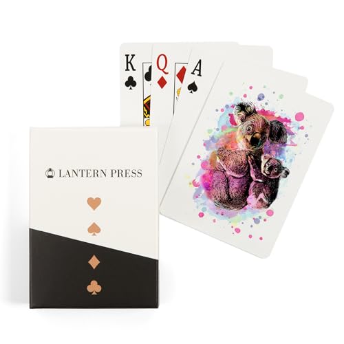 Lantern Press Koala and Cub, 52 Naipes Póker