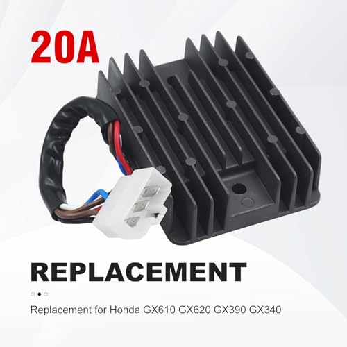 31620-ZG5-033 Voltage Regulator Rectifier Replacement for Honda GX390 GX610 GX620 GX340 GX270 GX240 GXV530 20A SH711AA Rectifier by Terisnds - Image 3