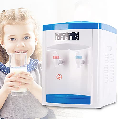 Countertop Water Cooler Dispenser, 3 Temperature Settings Top Loading Cooler Dispenser Adjustable Hot & Cold Water, Water Coolers with Removable Drip Tray