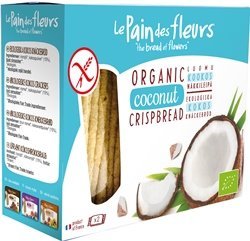 Le Pain des Fleurs Organic GF Pan crujiente de coco 6x125 g
