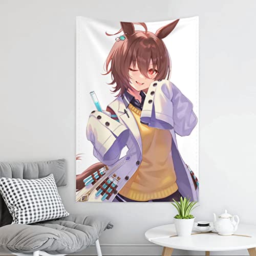 タペストリー ウマ娘 アグネスタキオン 壁掛け 150x100cm フ