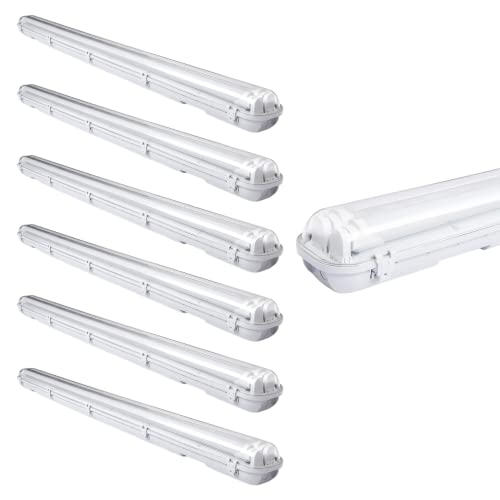 Sonnewelt Lámpara LED 150 cm, IP65, Blanco Neutro