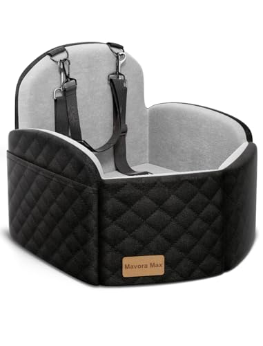 Elevated Dog Booster Seat with Memory Foam