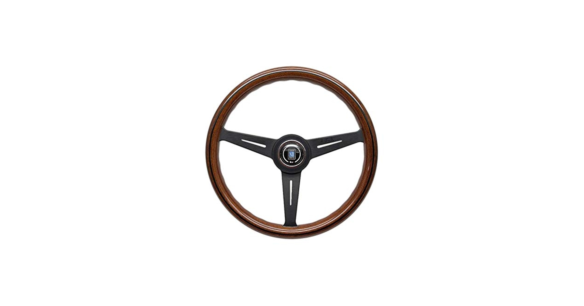NARDI ステアリング 360 WOOD BLACK SPOKES N122 NARDI CLASSIC WOOD LINE WOOD & BLACK SPOKES 360MM STEERING