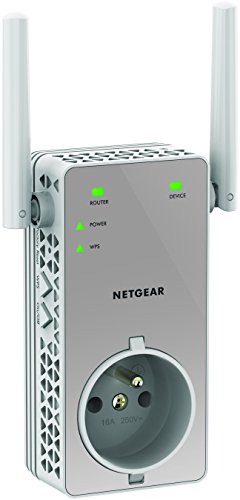 Repetidor de red AC750 para mejorar el Wi-Fi en habitaciones con puerto ethernet gigabit 3