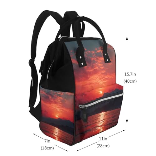 Sac à dos à langer pour femme spacieux pour simplifier les sorties de bébé - 2