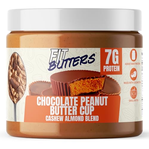 Fit Butters Chocolate Peanut Butter Cup Cashew & Almond Butter, 454 g