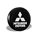 Ksiwre Funda de Neumático Polyester Spare Tire Wheel Cover Car Truck SUV Camper 14" 15" 16" 17" Mitsubishi Motors Logo