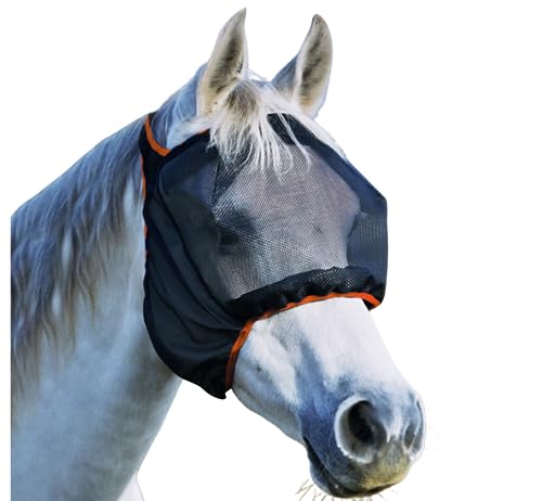 Masque anti-mouches Equilibrium S protection insectes poney équipement été