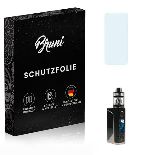 Bruni Protecteur d'écran compatible avec Joyetech eVic Primo 2.0 Film Protecteur, cristal clair Écran protecteur (2X)