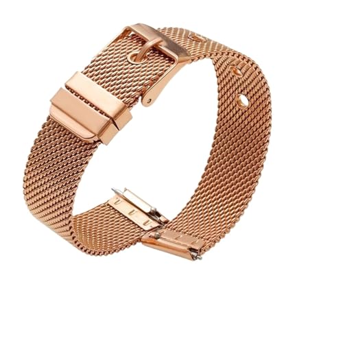 �N�C�b�N�����[�X �~���l�[�[ �E�H�b�`�o���h 10mm 12mm 14mm 16mm 18mm 20mm 22mm �E�H�b�`�X�g���b�v Amaz GTR GTS �V���[�Y Huawei GT2 GT3 �Ή�(Rose Gold,14mm quick rel