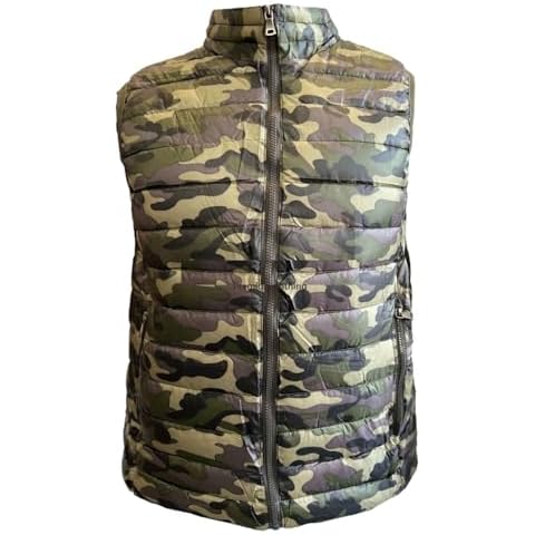 Look Now Mens Padded Sleeveless Gilet Cover