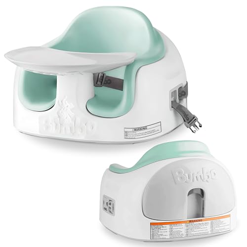 Image of Bumbo 3-in-1 Baby Multi Seat Booster with Feeding Tray, 6-36 Months Old, Hemlock