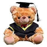Wdbild Akademische Feier Bären Sie Weich Gefüllte Tiere Anpassbarer Abschluss Bären Plüsch Geschenk Für Verschiedene Bildungsstufen Abschlussgestopfte