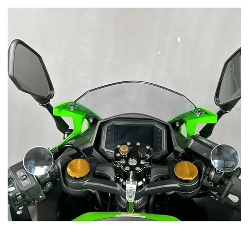 Espejo retrovisor de motocicleta ajustable compatible con Ninja ZX4R y EX650 4