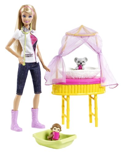 Barbie I Can Be Zoo Doctor Doll Playset Want It All