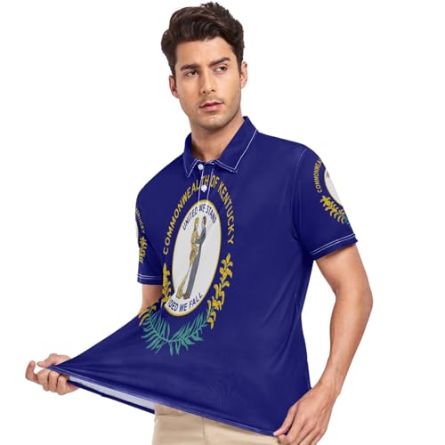 Polo athlétique homme GuoChe idéal pour le golf et les sorties décontractées S