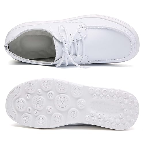 Image of Nurse Shoes for Women Nursing Shoes Zpatos para Trabajar en Restaurante de Mujer Flats for Women