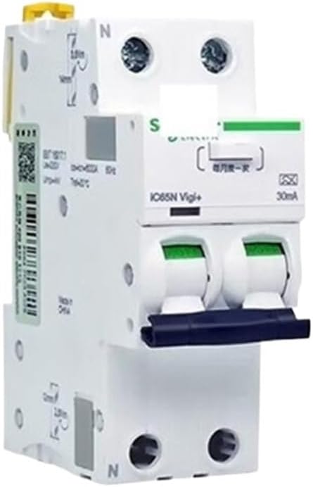 IC65N Vigi+ 2P Circuit Breaker 16A/20A/25A/32A/40A/50A/63A iC65N(C25A A9D65225)