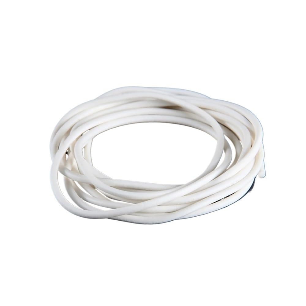Anyaciy One Color Cord Sealing Gasket Vmq Foaming Cord Sealing, Length 5M White Sponge Backer Rod Seal Strip, Diameter 1-25Mm Silicone Rubber Foamed 1 Piece(14Mm)