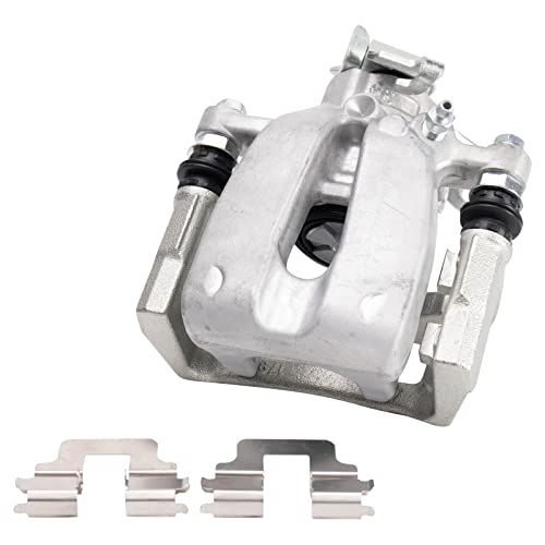 Image of TRQ Rear Right Brake Caliper w /Bracket Passenger Side