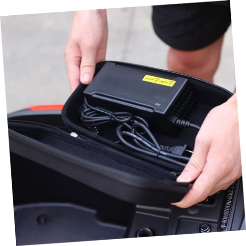 Pochette de rangement pour chargeur et boîtier de câble vélo de route polyester - 3