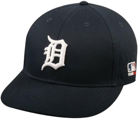 OC Sports Detroit Tigers Cap Adult (New CF2 Visor Curved or Flat) Adjustable Hat Officially Licensed Major League Baseball Replica
