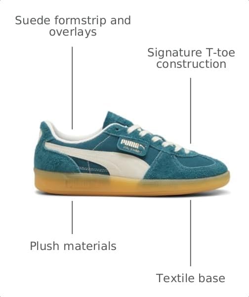 Image of Puma Mens Palermo Leather Shoes
