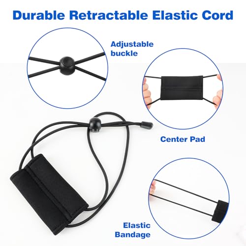Image of 2 Pcs Fishing Graph Cover Straps - Keep Your Fish Finder Cover Secure During Travel