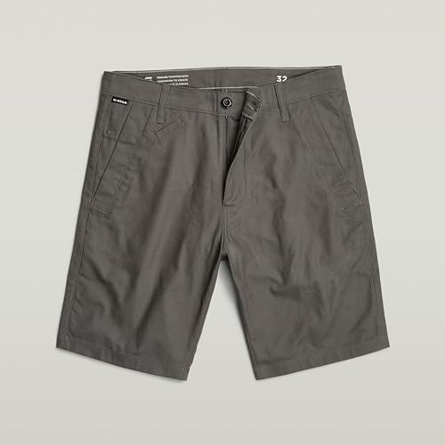 G-Star RAW Herren Bronson 2.0 Slim Chino Shorts, Grau (gs Grey D21040-D305-1260), 38 – Ansicht 4