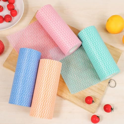 Generic Reusable Kitchen Towel Roll (Pack of 1) – 80 Sheets - Image 4
