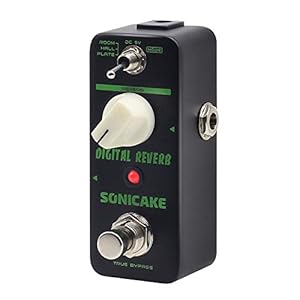 SONICAKE Reverb Digitale Reverb Room Hall Plate Gitaar Effectpedaal