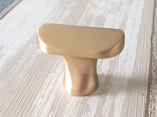 Bouton de meuble en or brossé JCAKES pour tiroir et cuisine