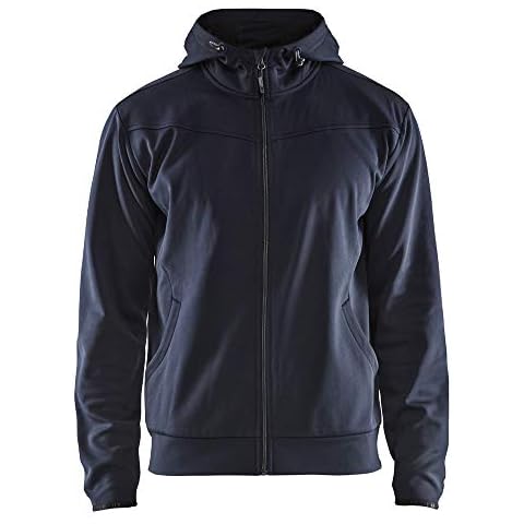 Blaklader 336325268699XL Zip Hoodie - Dark Navy/Black, X-Large Cover