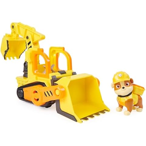 Rubble & Crew Bulldozer Toy Truck with Figure Cover