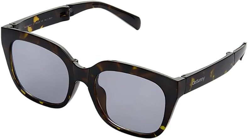 Unisex Foldable Sunglasses UV400 Protection Ultra Lightweight Travelling Hiking Portable Sun Glasses