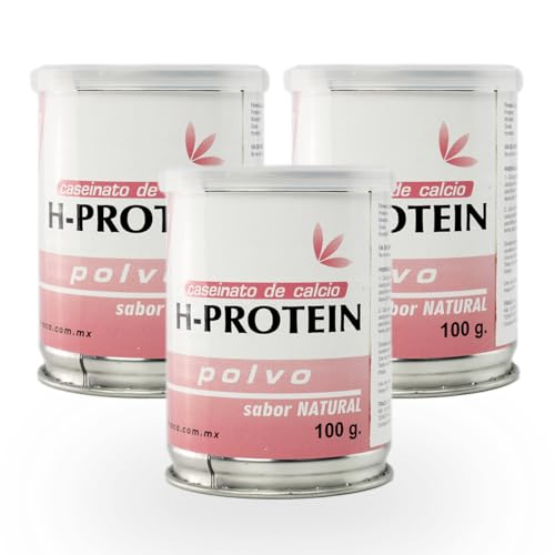 FRACA | Caseinato de Calcio | Proteína | Aumenta masa muscular | Fortalecimiento de dientes y huesos | Mejora las condiciones musculares | Evita la Fatiga | Para adultos | Pack 3 latas 100g c/u