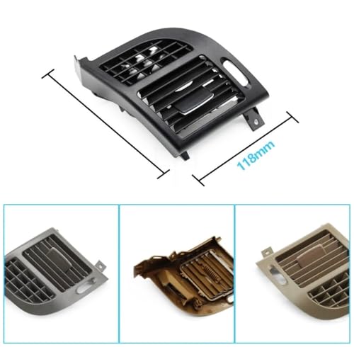 Grille de ventilation tableau bord Benz Classe E W211 bouche air climatisé E280