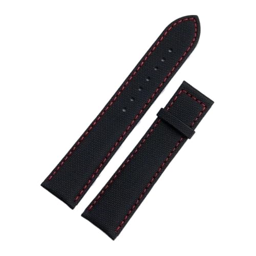 Bracelet de montre en cuir et toile Nylon Nsity de 20mm pour les modèles 300