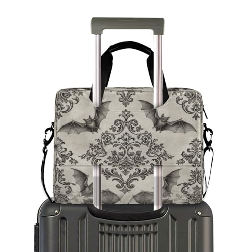 Bolso maletín vintage para laptop y oficina miniatura 4