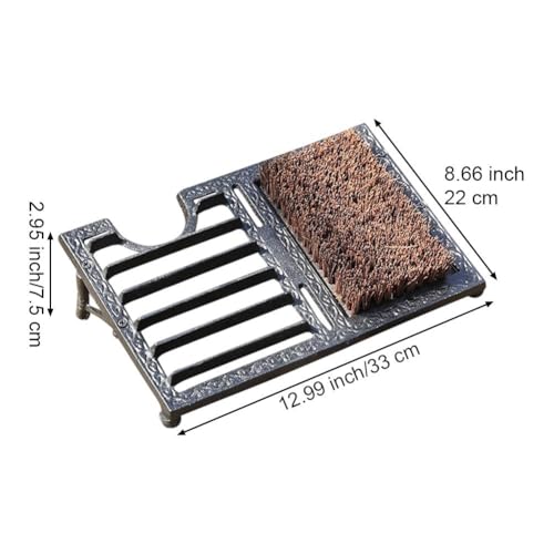 Brosse grattoir à bottes en fer robuste pour l'extérieur - 3
