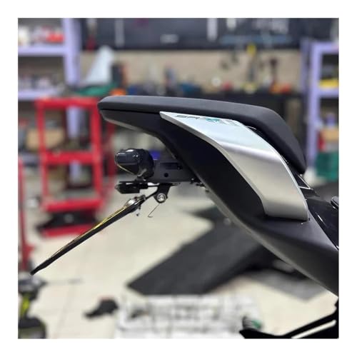 Support plaque immatriculation moto pour CF-Moto 675SR-R - 4